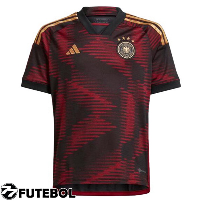 Camisa Alemanha Away Preto Copa Do Mundo 2022