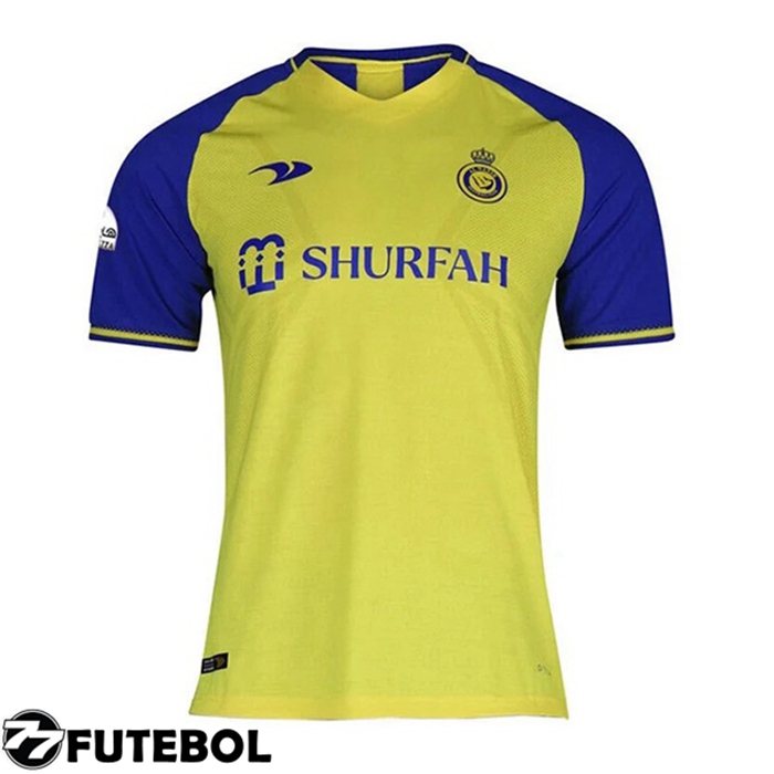 Camisas De Futebol Al-Nassr FC Home Amarillo 2022/2023